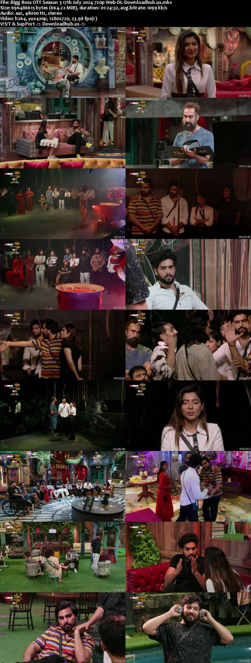 Bigg Boss OTT Season 3 17 July 2024 Episode 27 Web-DL 720p 480p Bigg Boss OTT Season 3 17 July 2024 Episode 27 Web-DL 720p 480p