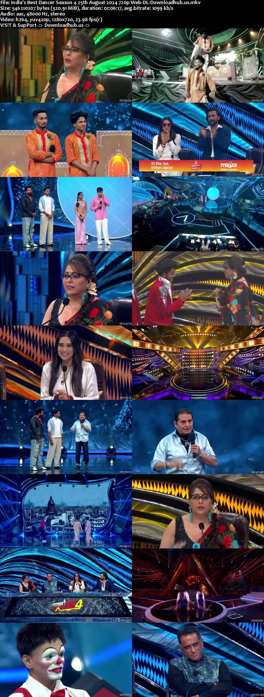 India's Best Dancer Season 4 25 August 2024 Episode 14 Web-DL 720p 480p India's Best Dancer Season 4 25 August 2024 Episode 14 Web-DL 720p 480p