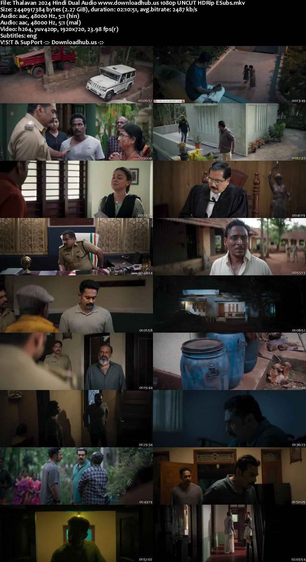 Thalavan 2024 Hindi Dual Audio Movie DD5.1 4k 1080p 720p 480p UNCUT HDRip ESubs x264 HEVC