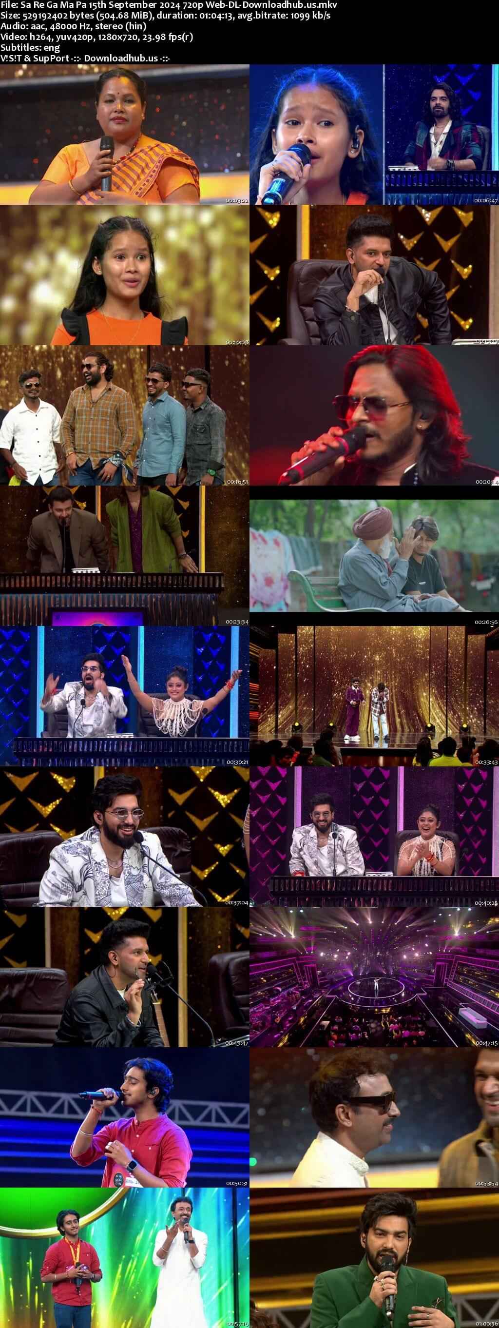 Sa Re Ga Ma Pa 15 September 2024 Episode 2 Web-DL 720p 480p Sa Re Ga Ma Pa 15 September 2024 Episode 2 Web-DL 720p 480p