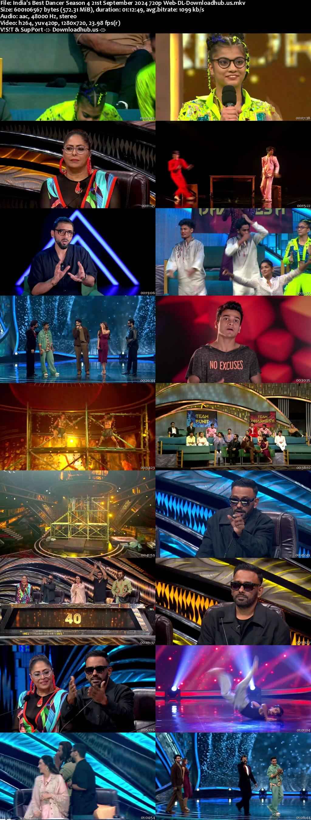 India's Best Dancer Season 4 21 September 2024 Episode 21 Web-DL 720p 480p India's Best Dancer Season 4 21 September 2024 Episode 21 Web-DL 720p 480p