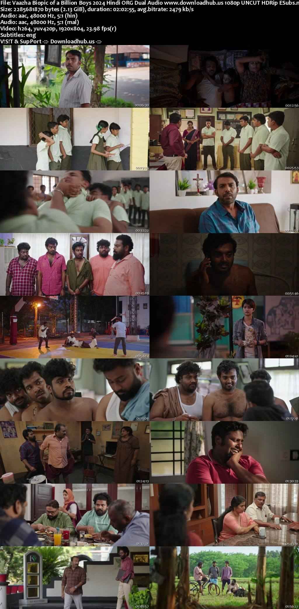 Vaazha Biopic of a Billion Boys 2024 Hindi ORG Dual Audio Movie DD5.1 4k 1080p 720p 480p UNCUT HDRip ESubs x264 HEVC Vaazha Biopic of a Billion Boys 2024 Hindi ORG Dual Audio Movie DD5.1 4k 1080p 720p 480p UNCUT HDRip ESubs x264 HEVC