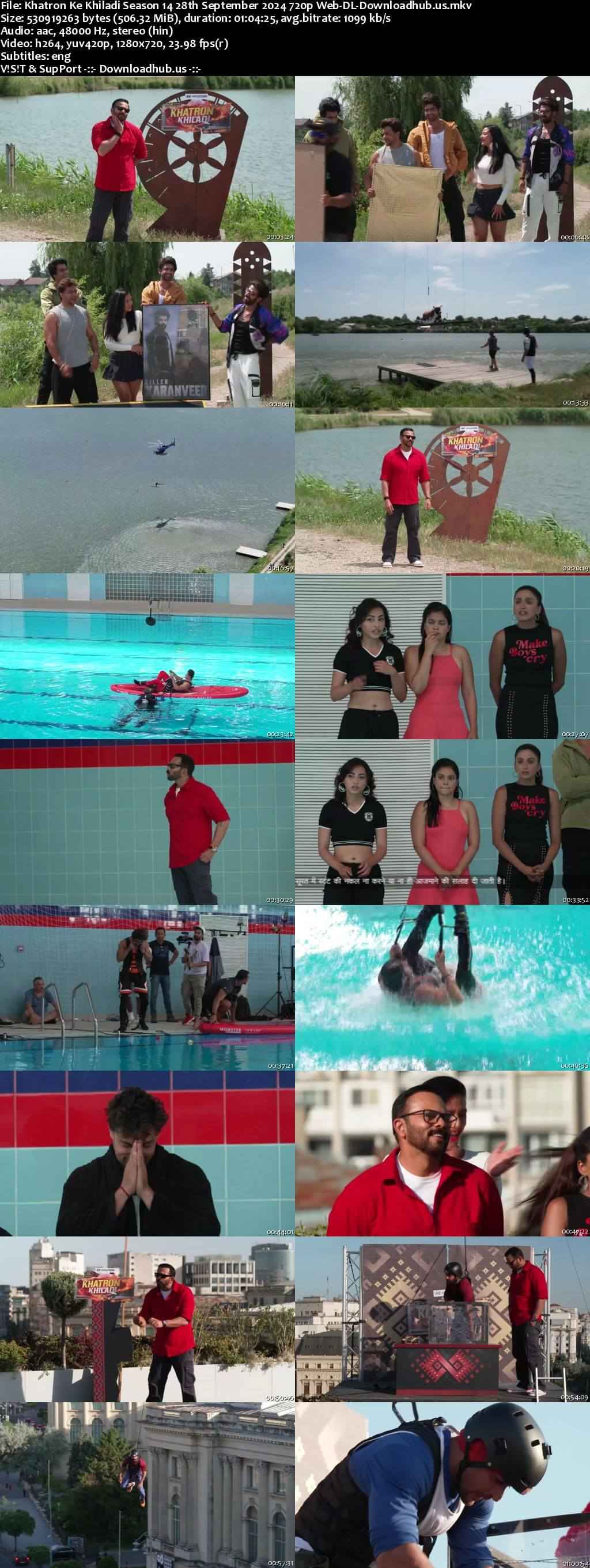 Khatron Ke Khiladi Season 14 28 September 2024 Episode 19 Web-DL 720p 480p Khatron Ke Khiladi Season 14 28 September 2024 Episode 19 Web-DL 720p 480p