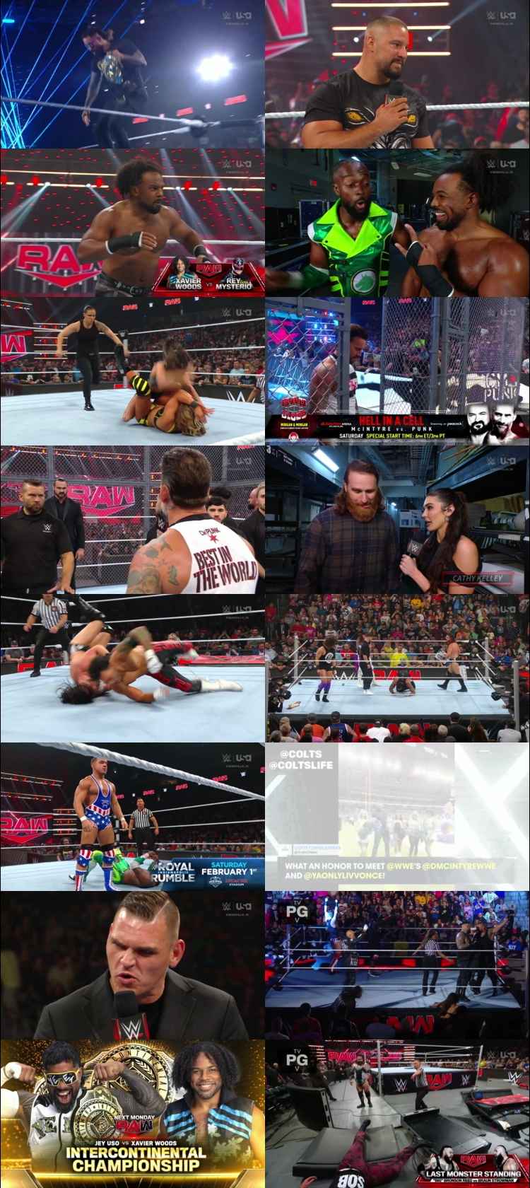 WWE Monday Night Raw 30th September 2024 1080p 720p 550MB WEBRip 480p