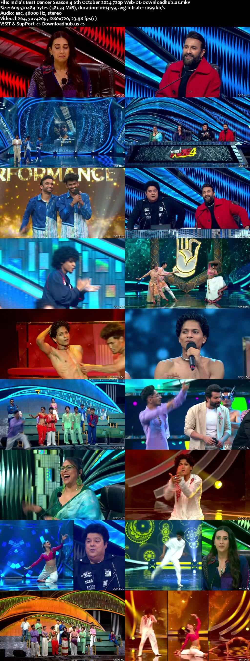 India's Best Dancer Season 4 6 October 2024 Episode 26 Web-DL 720p 480p India's Best Dancer Season 4 6 October 2024 Episode 26 Web-DL 720p 480p