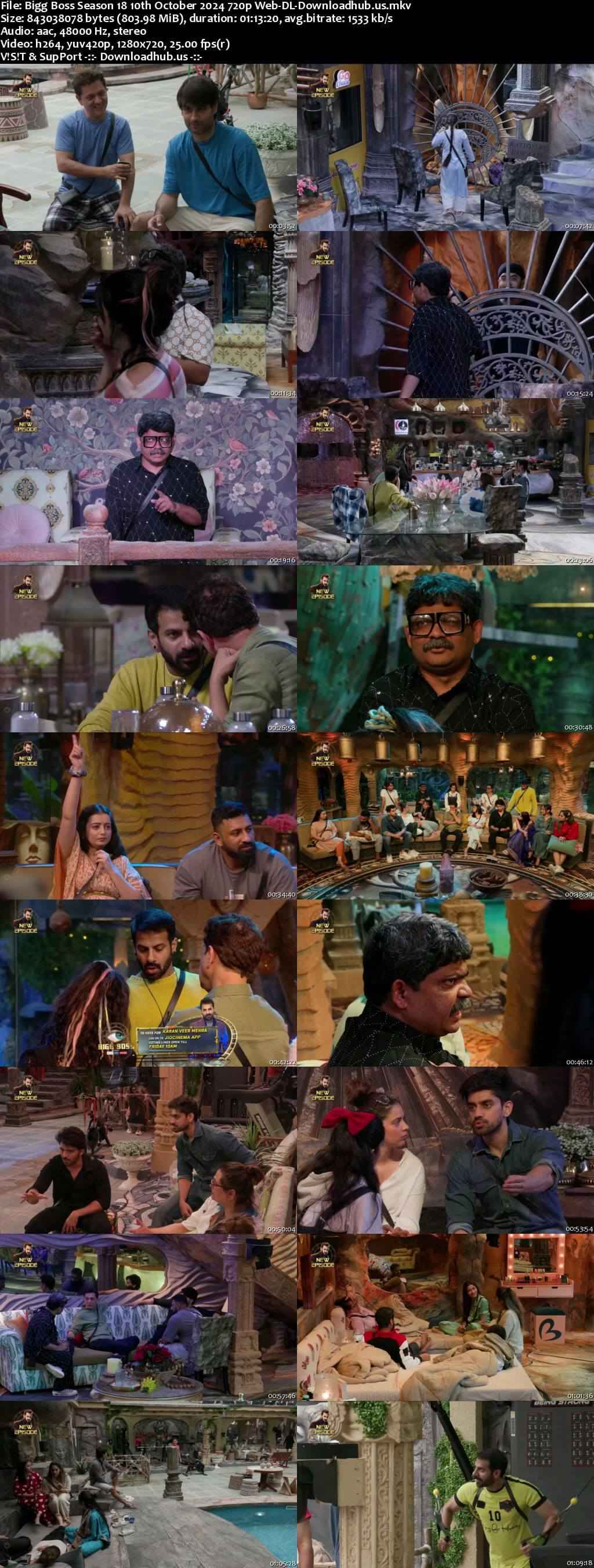 Bigg Boss Season 18 10 October 2024 Episode 5 Web-DL 720p 480p
