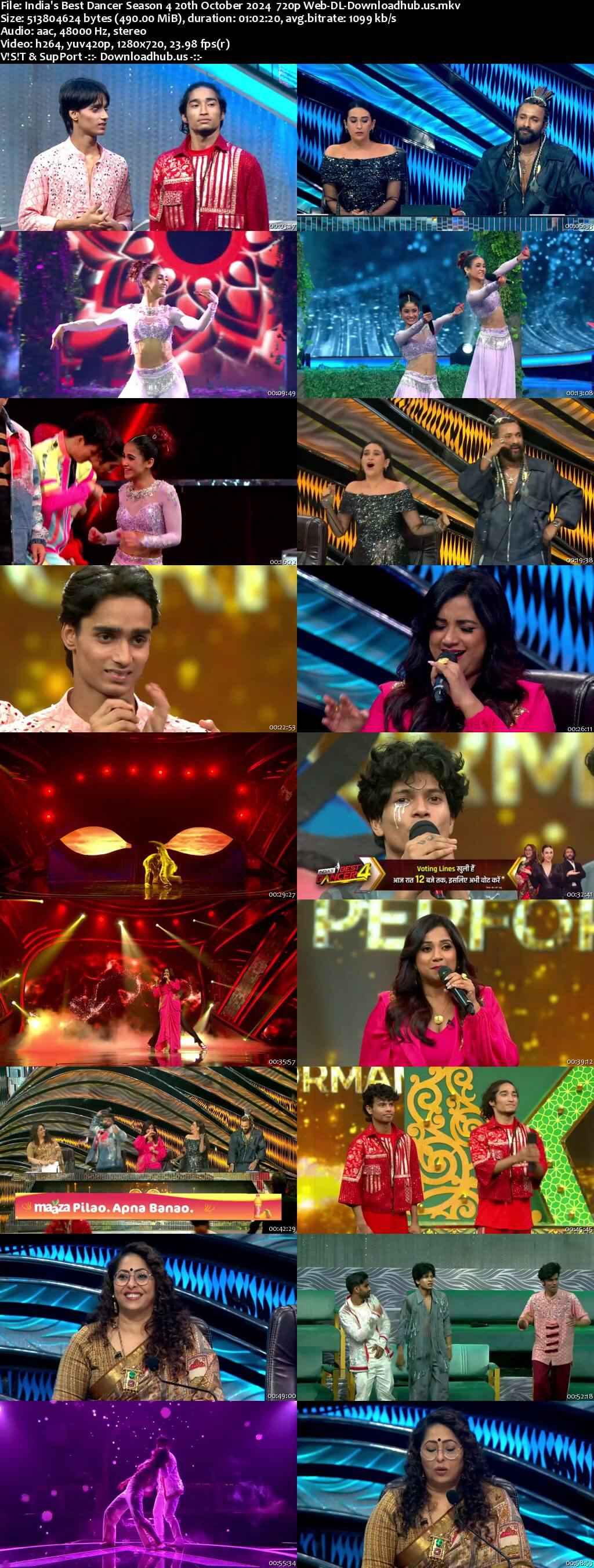 India's Best Dancer Season 4 20 October 2024 Episode 30 Web-DL 720p 480p India's Best Dancer Season 4 20 October 2024 Episode 30 Web-DL 720p 480p