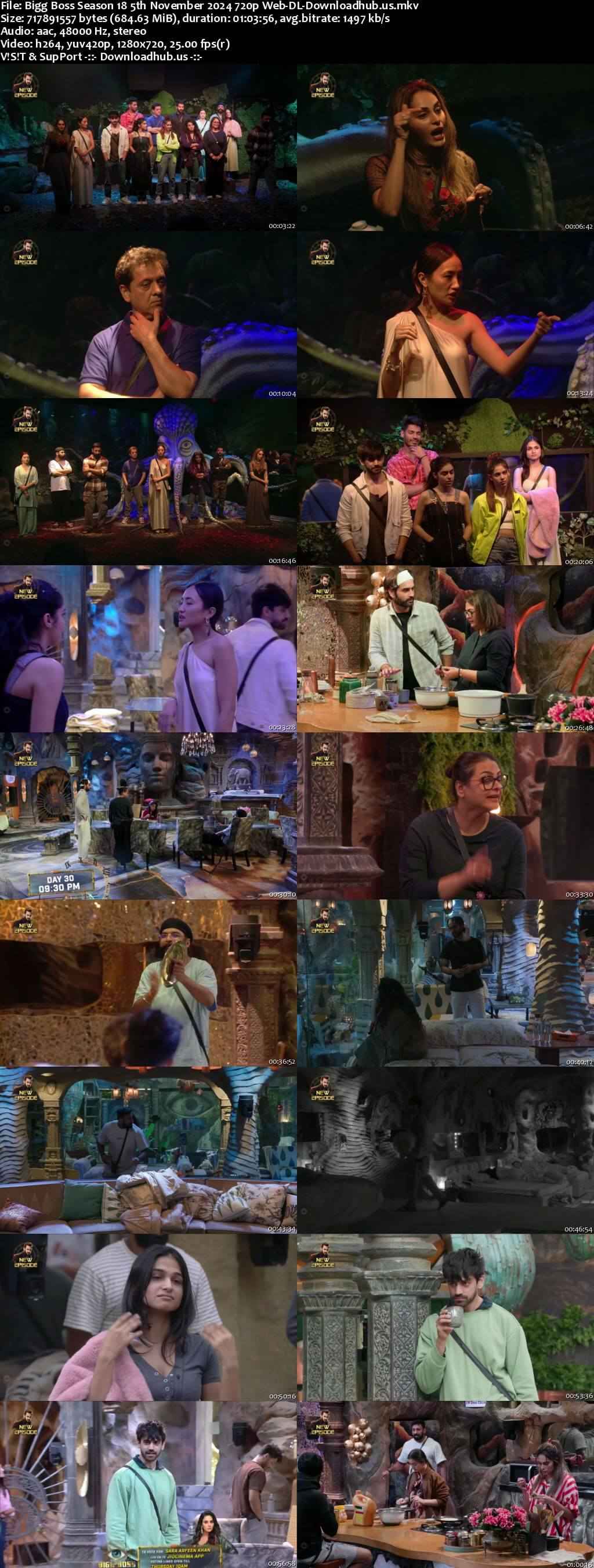 Bigg Boss Season 18 5 November 2024 Episode 31 Web-DL 720p 480p