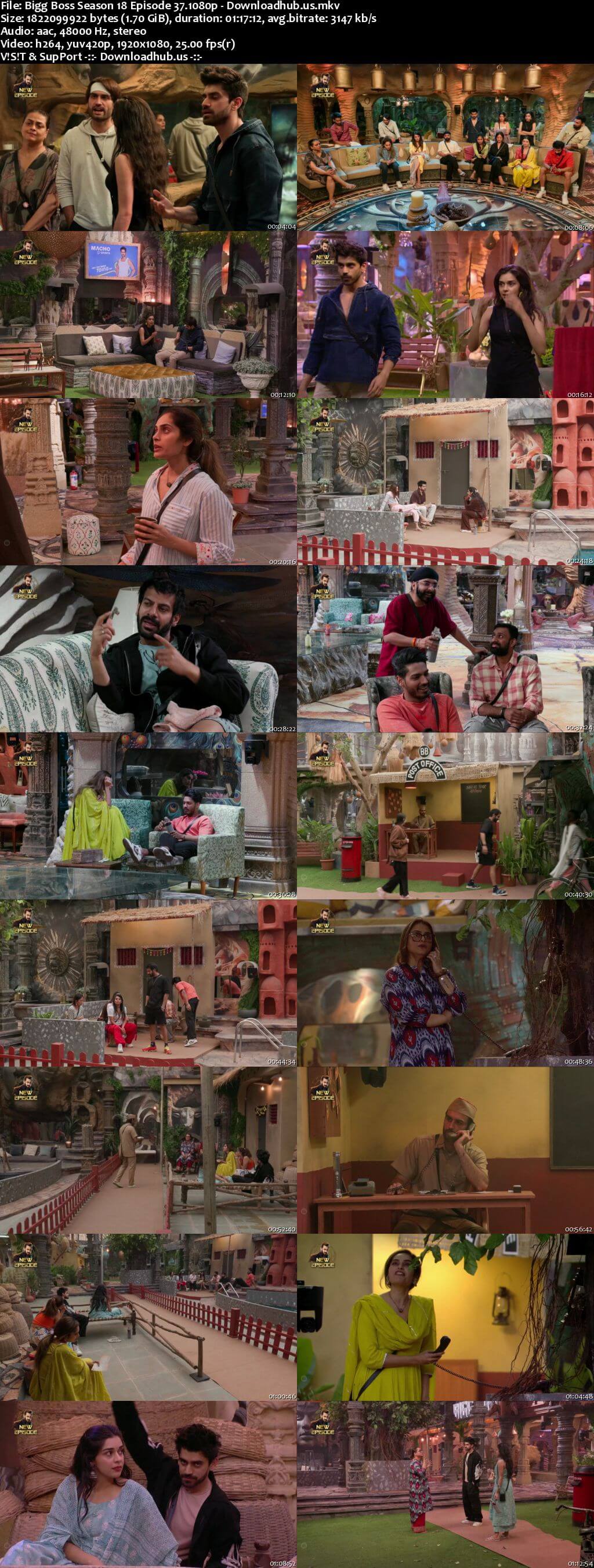 Bigg Boss Season 18 11 November 2024 Episode 37 Web-DL 720p 480p