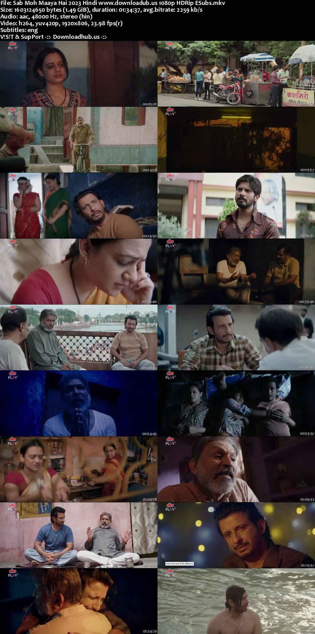 Sab Moh Maaya Hai 2023 Hindi Movie DD2.0 1080p 720p 480p HDRip ESubs x264 HEVC Sab Moh Maaya Hai 2023 Hindi Movie DD2.0 1080p 720p 480p HDRip ESubs x264 HEVC