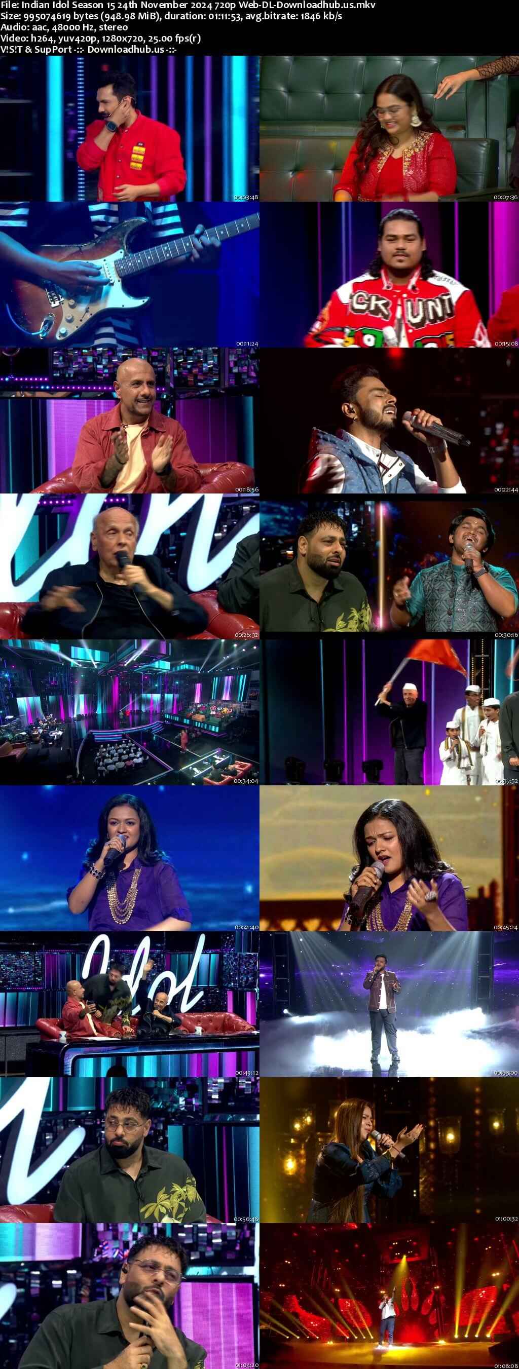 Indian Idol Season 15 24 November 2024 Episode 10 Web-DL 720p 480p Indian Idol Season 15 24 November 2024 Episode 10 Web-DL 720p 480p