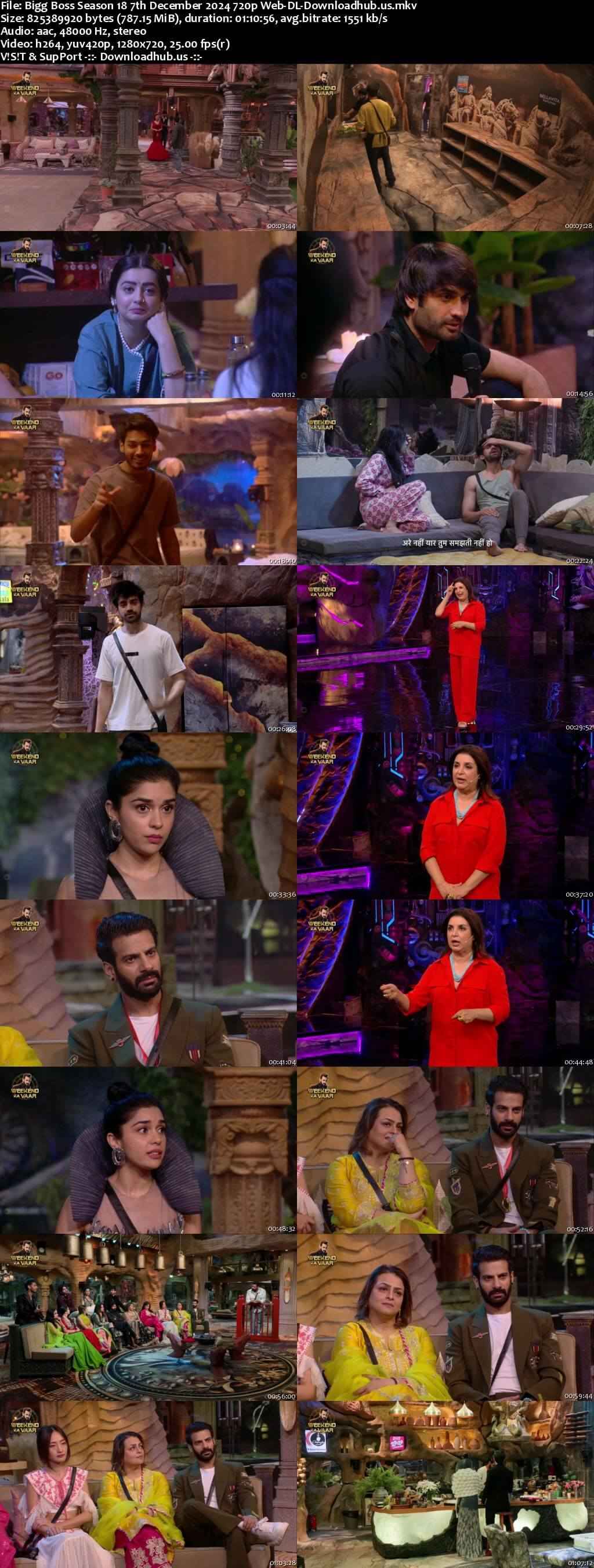 Bigg Boss Season 18 7 December 2024 Episode 63 Web-DL 720p 480p Bigg Boss Season 18 7 December 2024 Episode 63 Web-DL 720p 480p