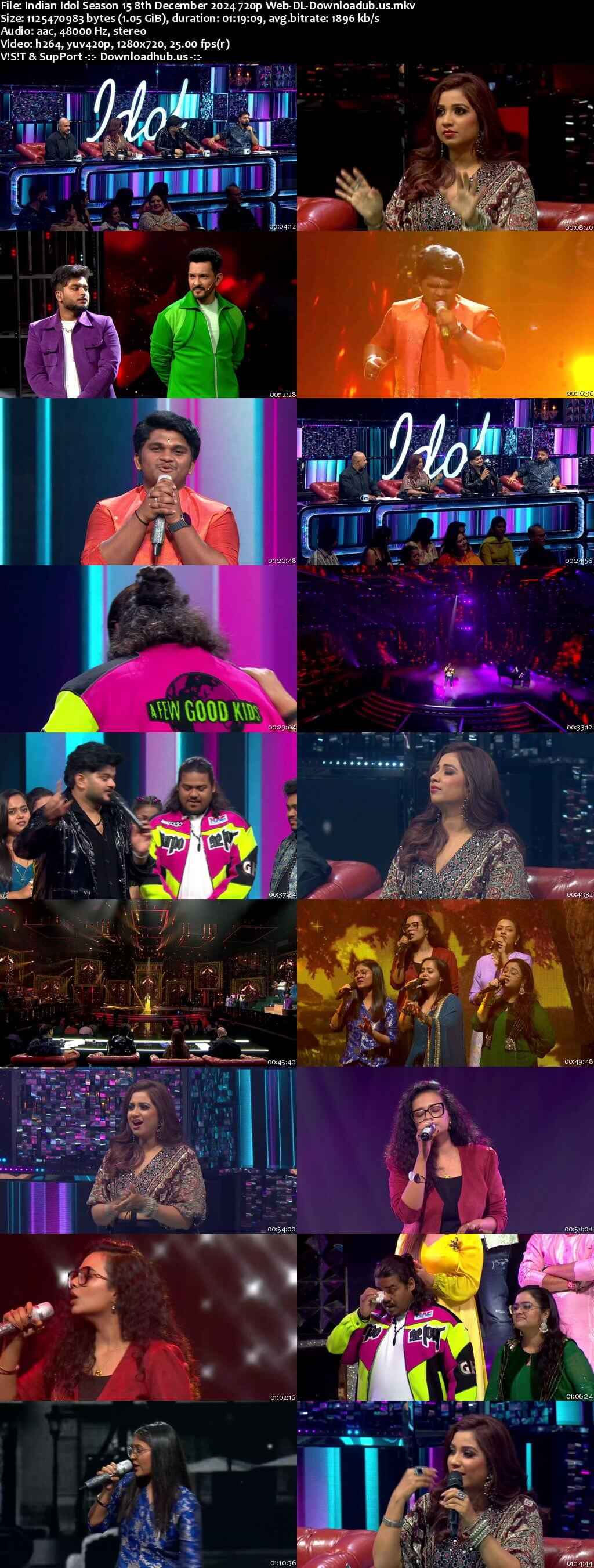 Indian Idol Season 15 8 December 2024 Episode 14 Web-DL 720p 480p Indian Idol Season 15 8 December 2024 Episode 14 Web-DL 720p 480p