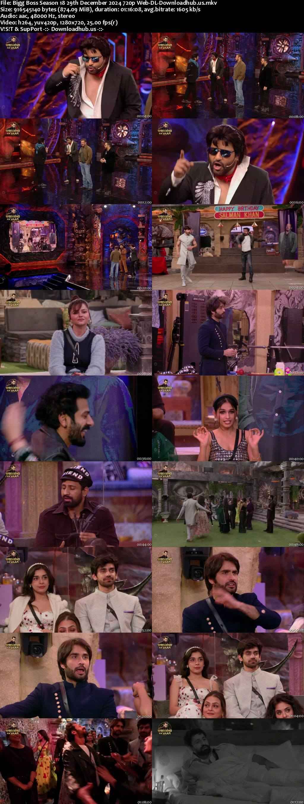 Bigg Boss Season 18 29 December 2024 Episode 85 Web-DL 720p 480p Bigg Boss Season 18 29 December 2024 Episode 85 Web-DL 720p 480p