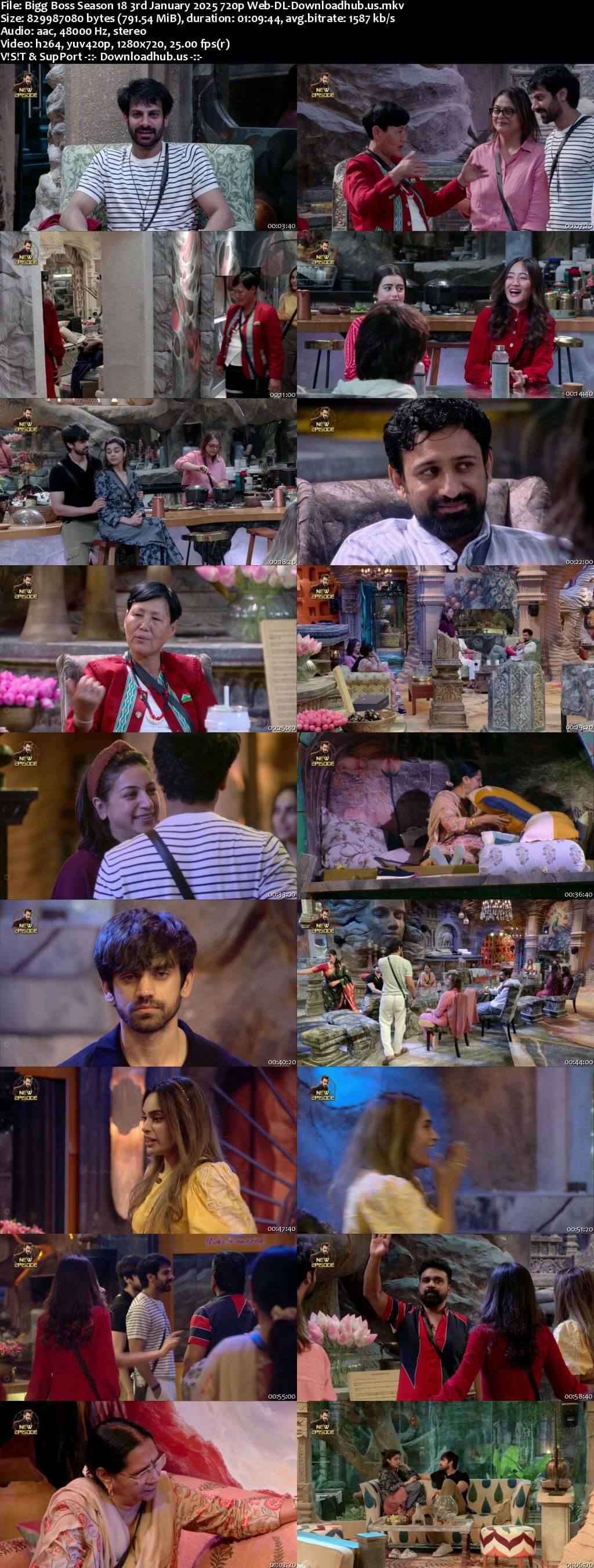 Bigg Boss Season 18 3 January 2025 Episode 90 Web-DL 720p 480p Bigg Boss Season 18 3 January 2025 Episode 90 Web-DL 720p 480p
