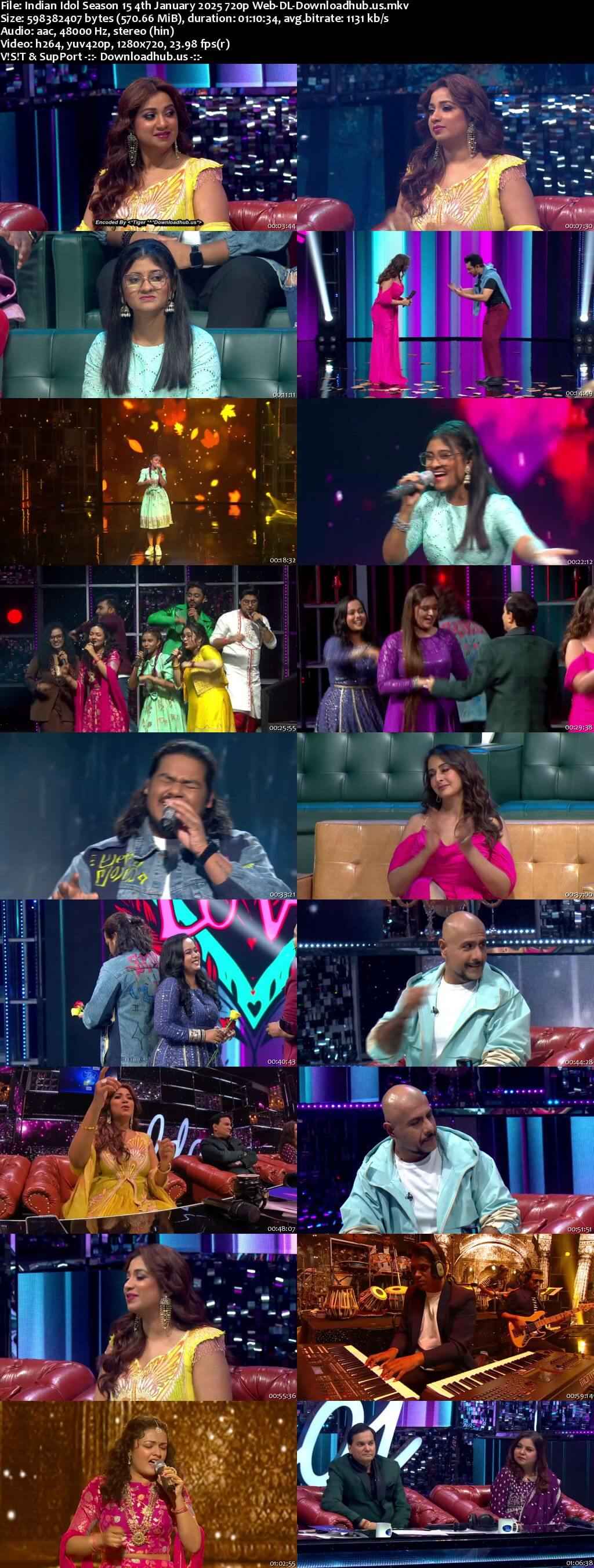 Indian Idol Season 15 4 January 2025 Episode 21 Web-DL 720p 480p Indian Idol Season 15 4 January 2025 Episode 21 Web-DL 720p 480p
