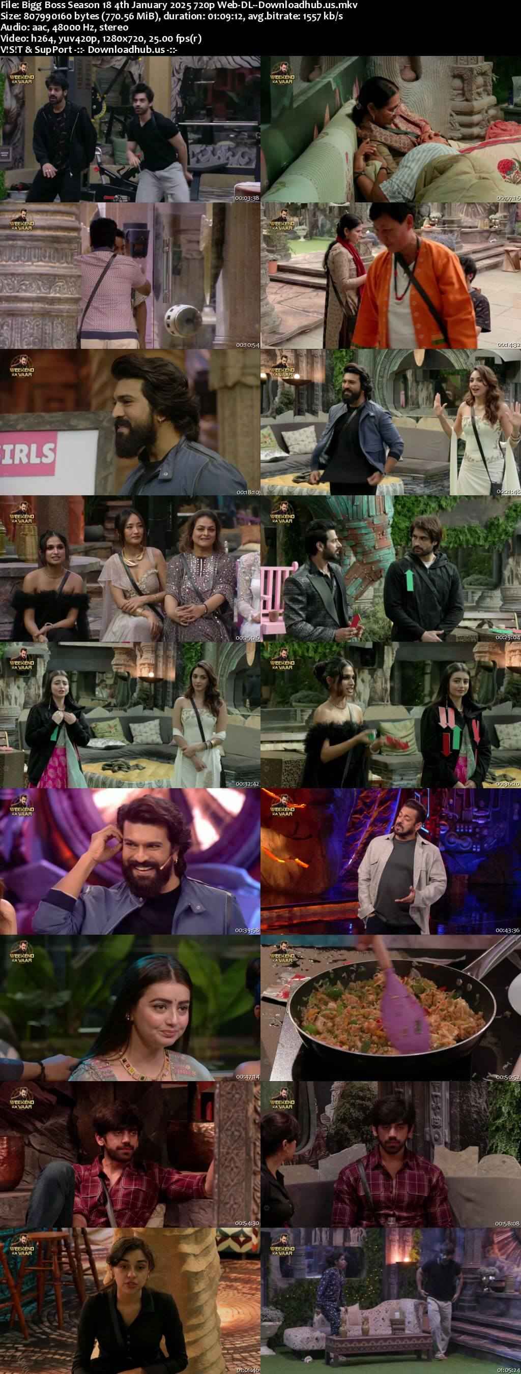 Bigg Boss Season 18 4 January 2025 Episode 91 Web-DL 720p 480p Bigg Boss Season 18 4 January 2025 Episode 91 Web-DL 720p 480p