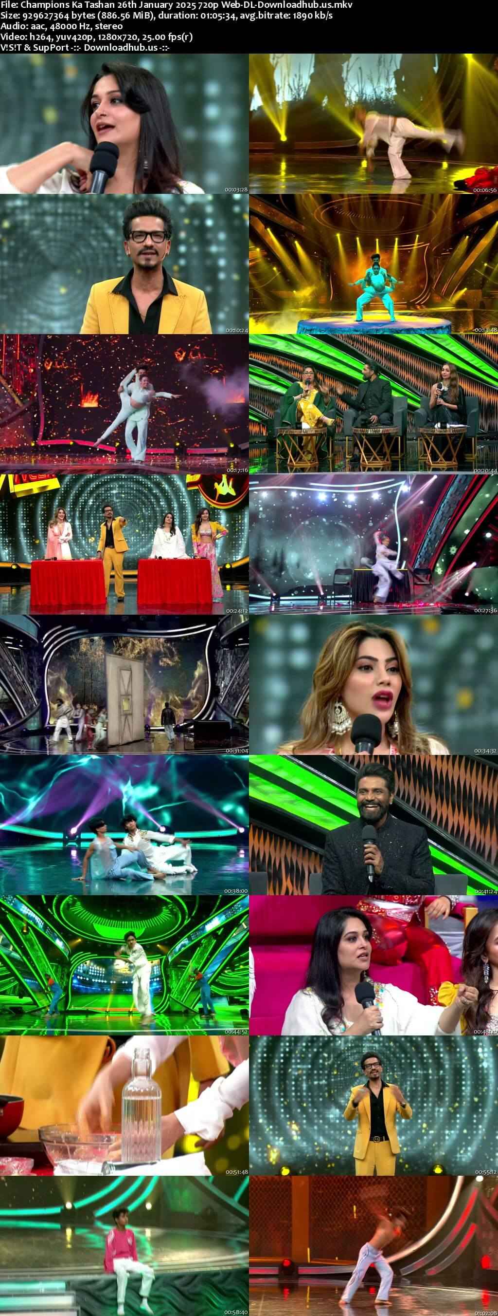 Champions Ka Tashan 26 January 2025 Episode 22 Web-DL 720p 480p