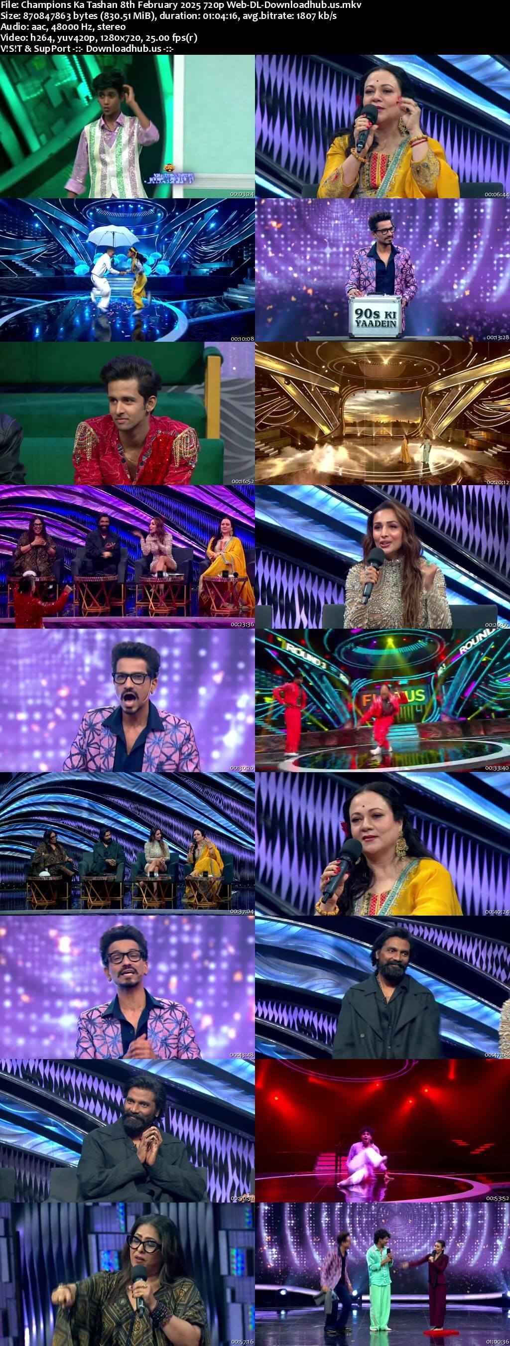 Champions Ka Tashan 8 February 2025 Episode 25 Web-DL 720p 480p Champions Ka Tashan 8 February 2025 Episode 25 Web-DL 720p 480p