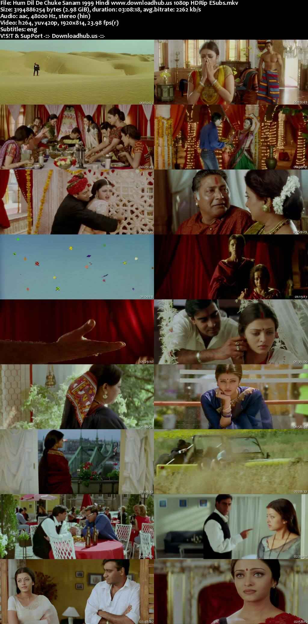 Hum Dil De Chuke Sanam 1999 Hindi Movie DD2.0 1080p 720p 480p HDRip ESubs x264 HEVC Hum Dil De Chuke Sanam 1999 Hindi Movie DD2.0 1080p 720p 480p HDRip ESubs x264 HEVC