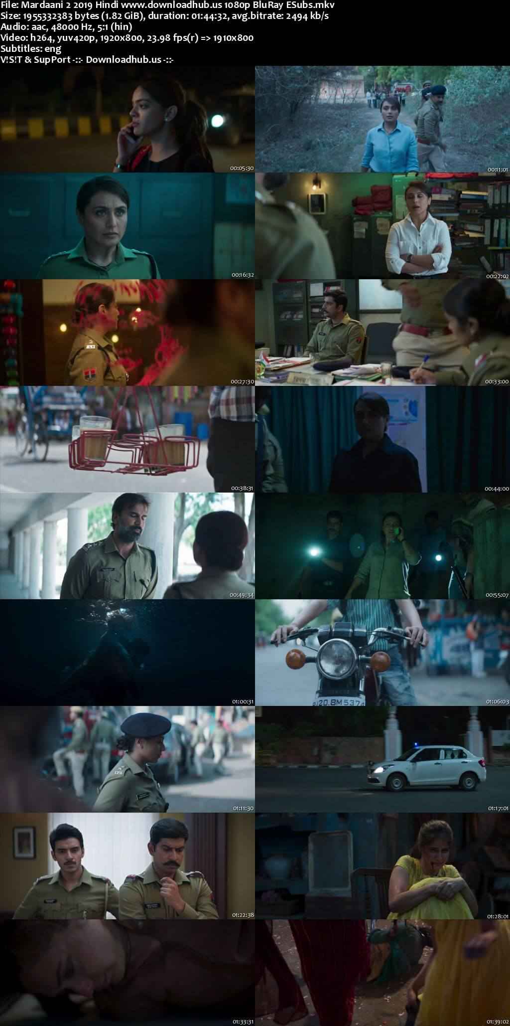 Mardaani 2 2019 Hindi Movie DD5.1 4k 1080p 720p 480p BluRay ESubs x264 HEVC Mardaani 2 2019 Hindi Movie DD5.1 4k 1080p 720p 480p BluRay ESubs x264 HEVC