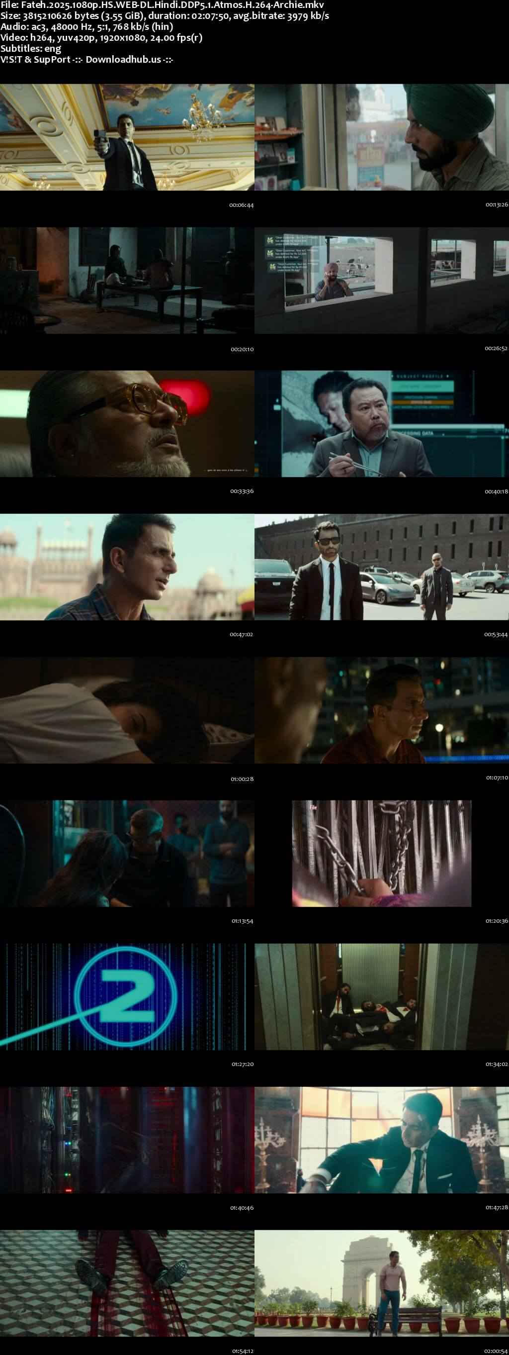 Fateh 2025 Hindi Movie DD5.1 4k 1080p 720p 480p HDRip ESubs x264 HEVC Fateh 2025 Hindi Movie DD5.1 4k 1080p 720p 480p HDRip ESubs x264 HEVC
