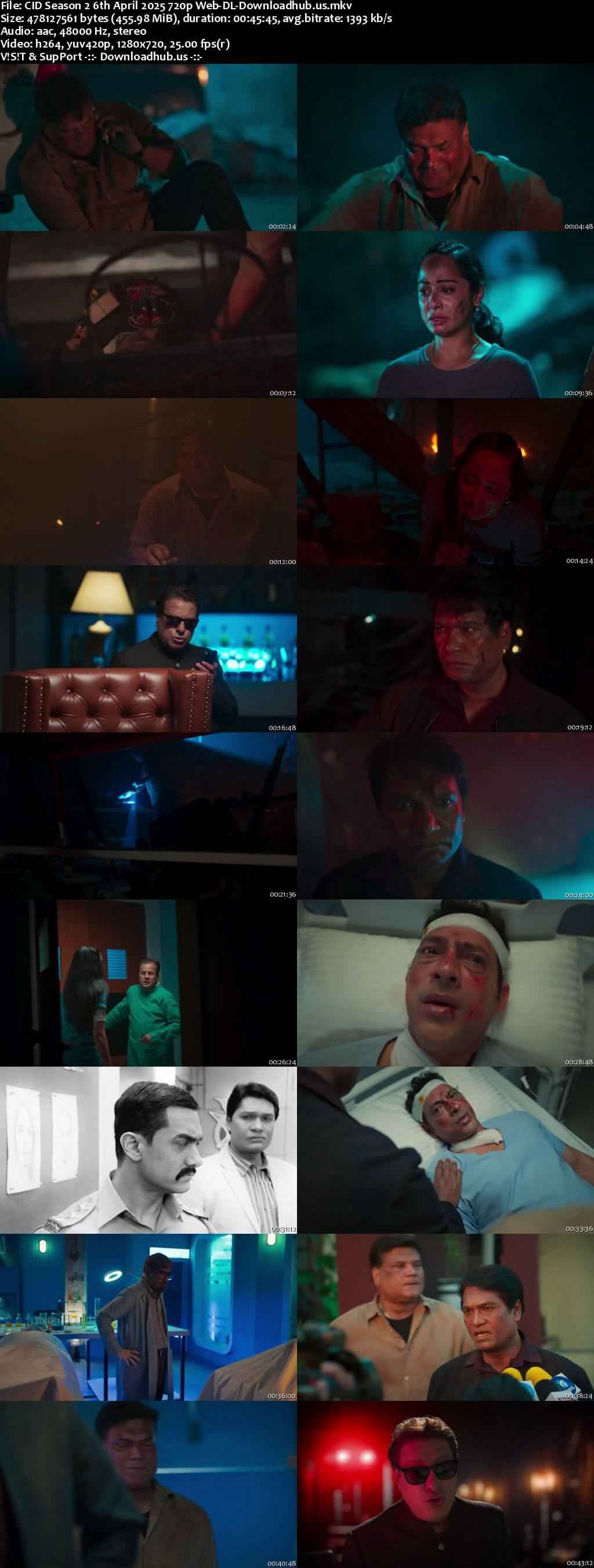 CID Season 2 6 April 2025 Episode 32 Web-DL 720p 480p