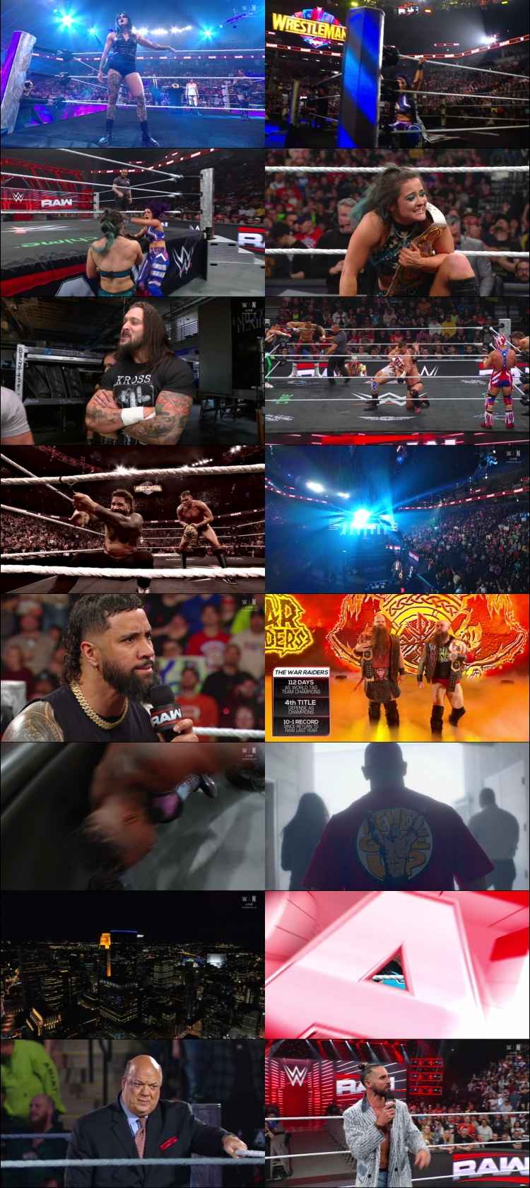 WWE Monday Night Raw 30th December 2024 1080p 720p 550MB WEBRip 480p