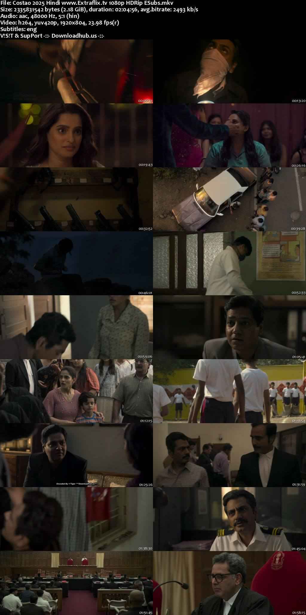 Costao 2025 Hindi Movie DD5.1 1080p 720p 480p HDRip ESubs x264 HEVC