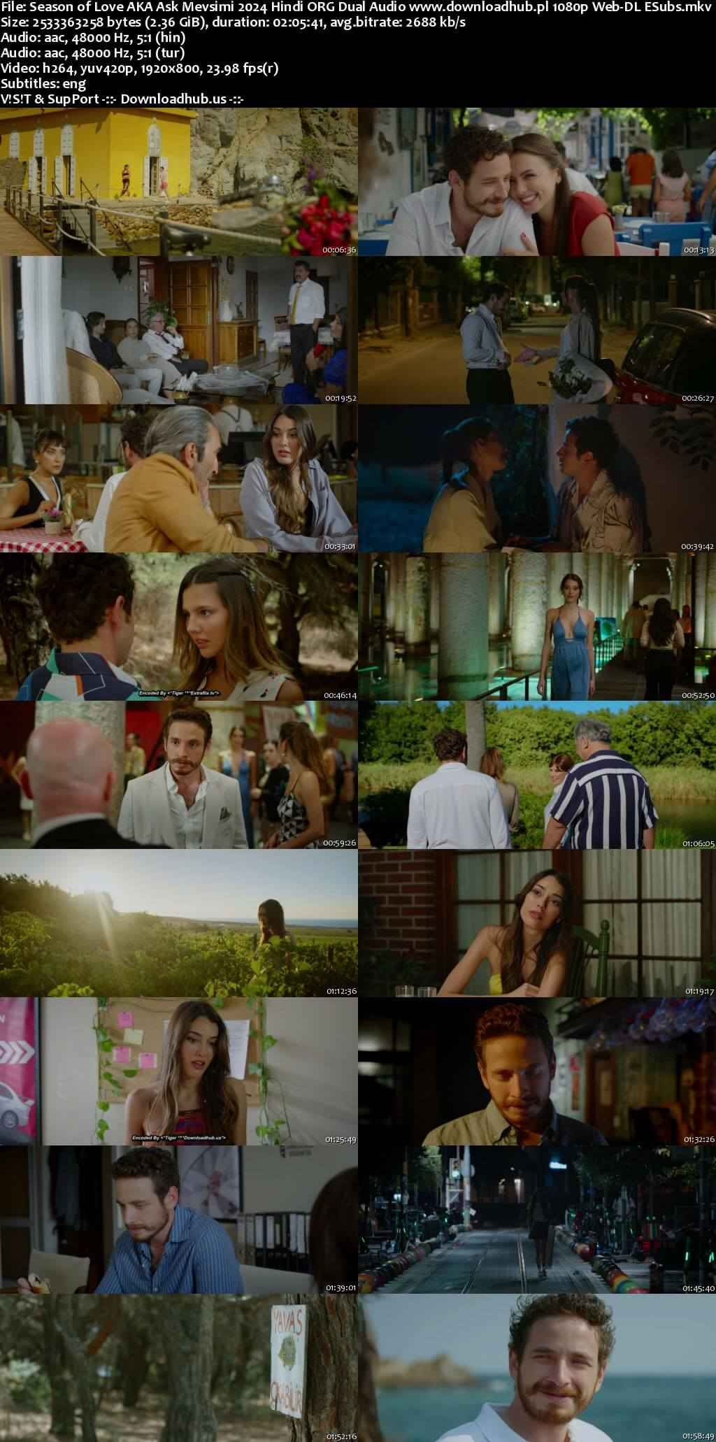 Season of Love AKA Ask Mevsimi 2024 Hindi ORG Dual Audio Movie DD5.1 4k 1080p 720p 480p Web-DL ESubs x264 HEVC