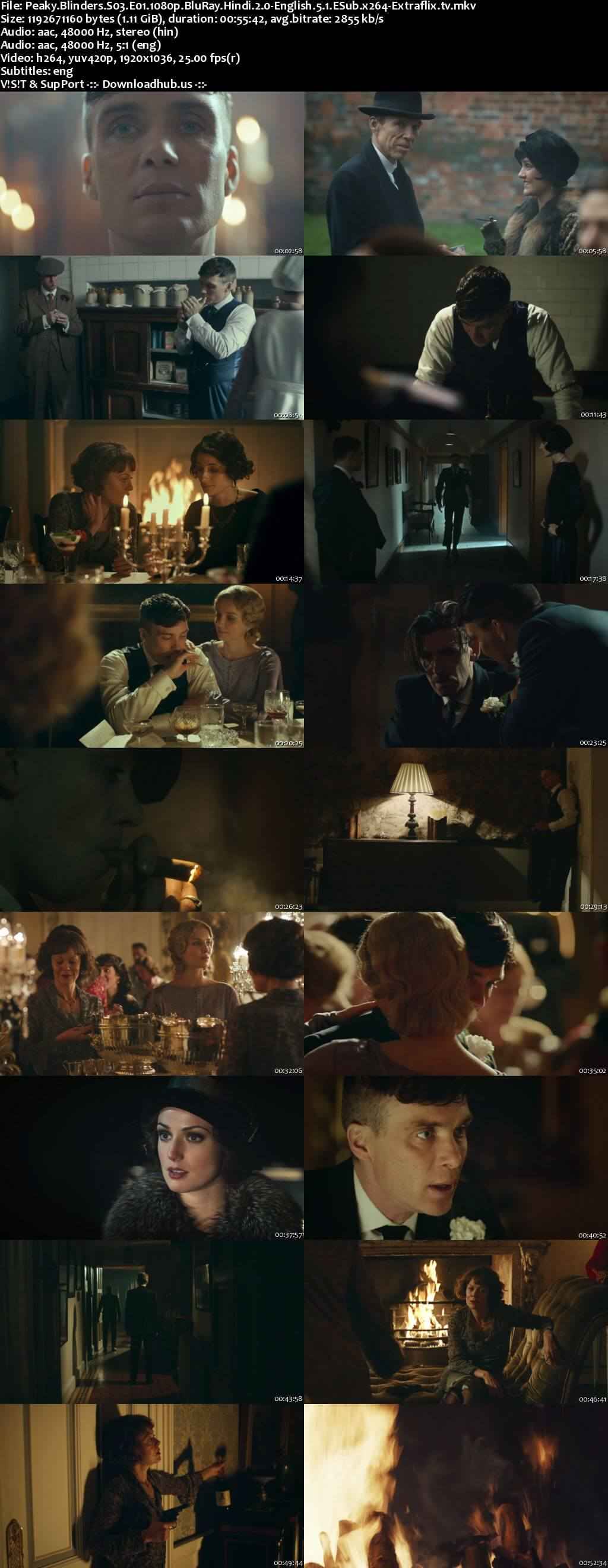 Peaky Blinders 2016 S03 Complete Hindi Dual Audio 1080p 720p 480p BluRay ESubs