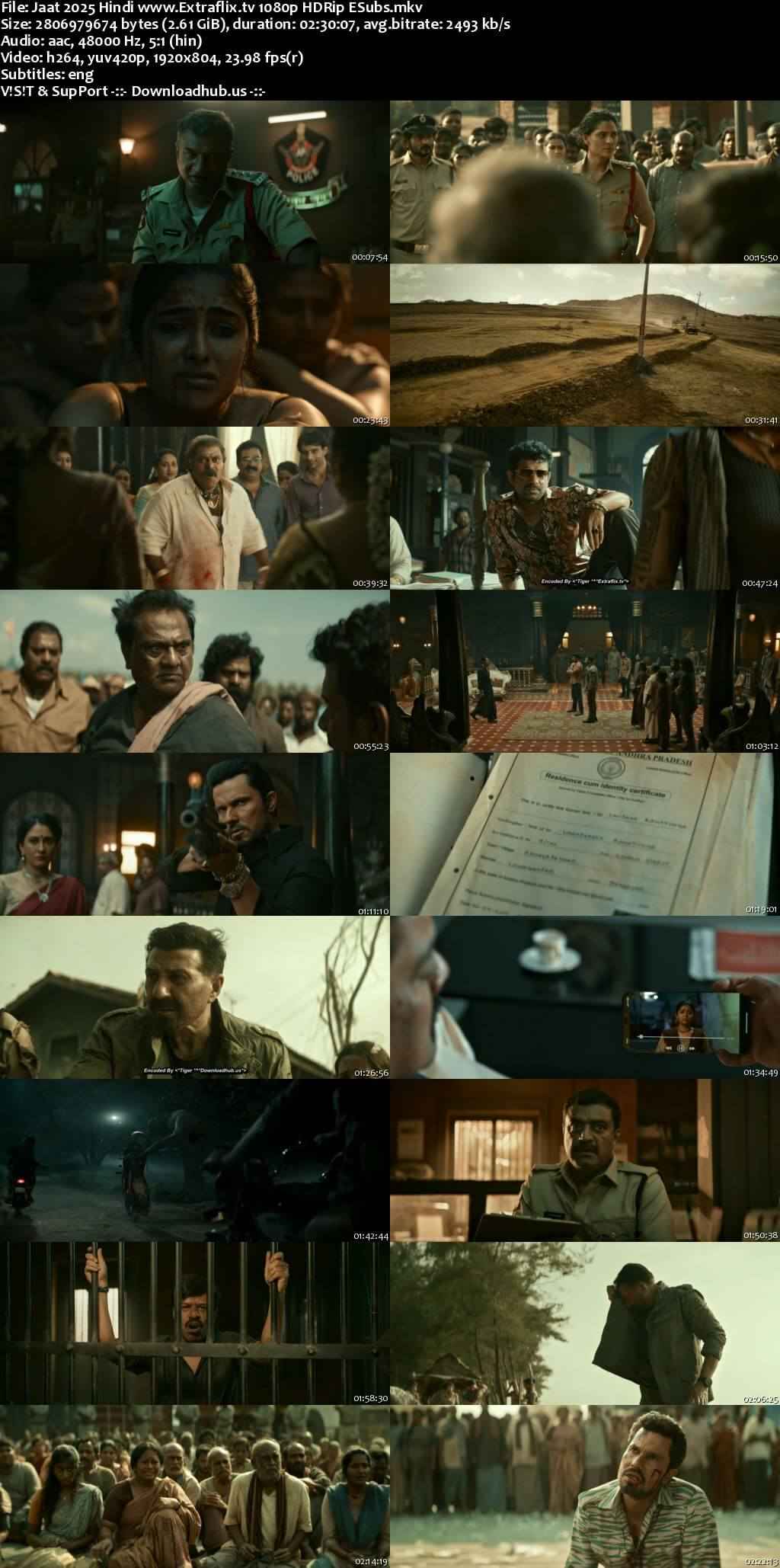 Jaat 2025 Hindi Movie DD5.1 4k 1080p 720p 480p HDRip ESubs x264 HEVC Jaat 2025 Hindi Movie DD5.1 4k 1080p 720p 480p HDRip ESubs x264 HEVC
