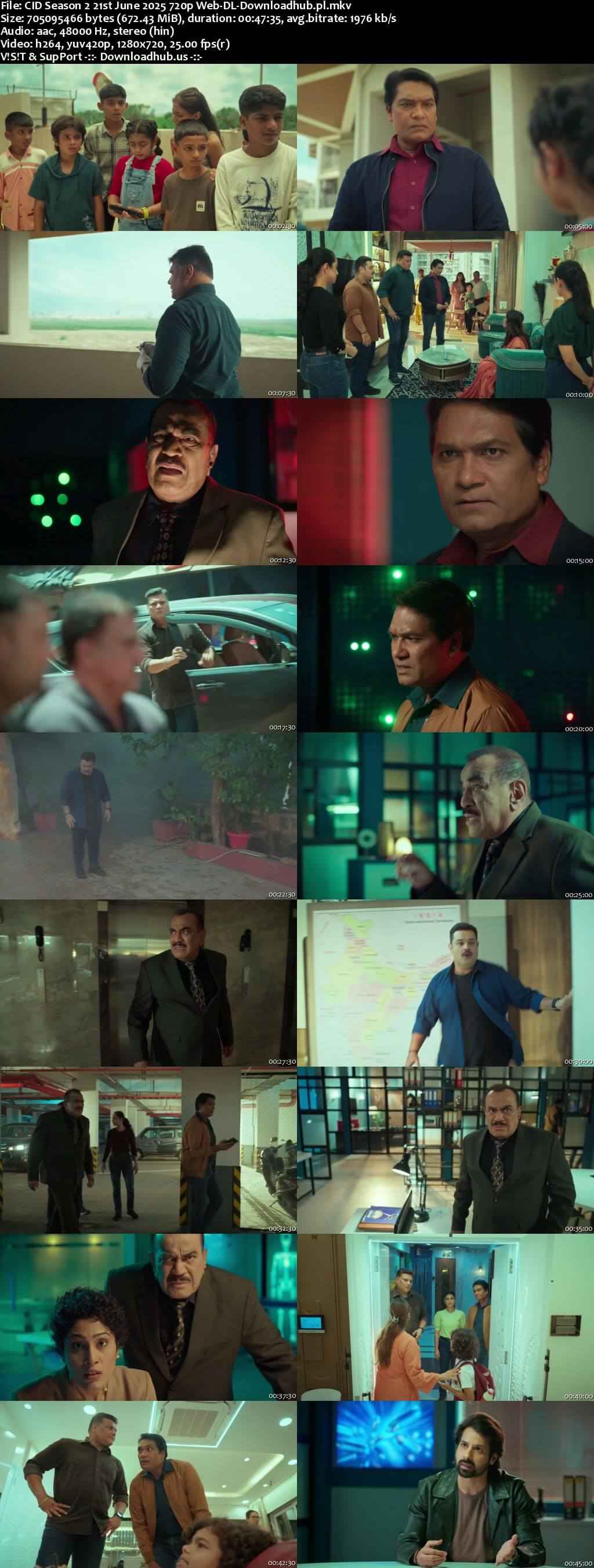 CID Season 2 21 June 2025 Episode 53 Web-DL 720p 480p