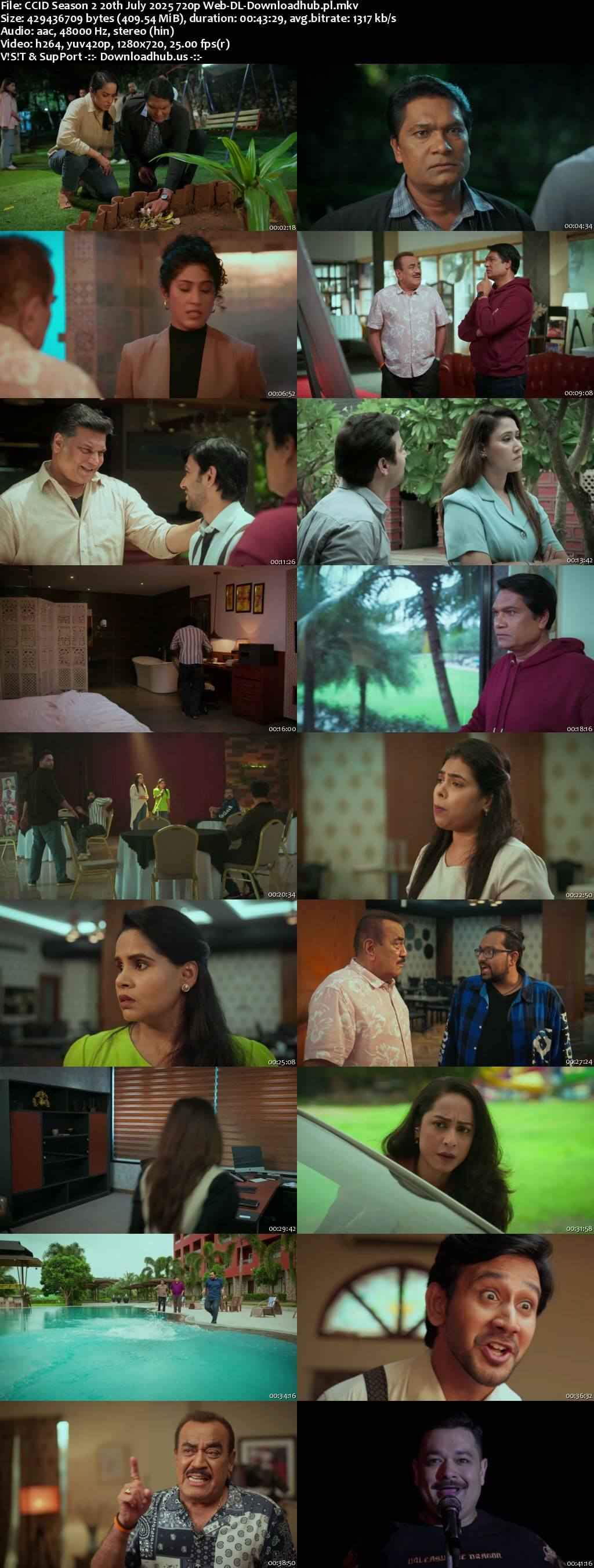 CID Season 2 20 July 2025 Episode 62 Web-DL 720p 480p