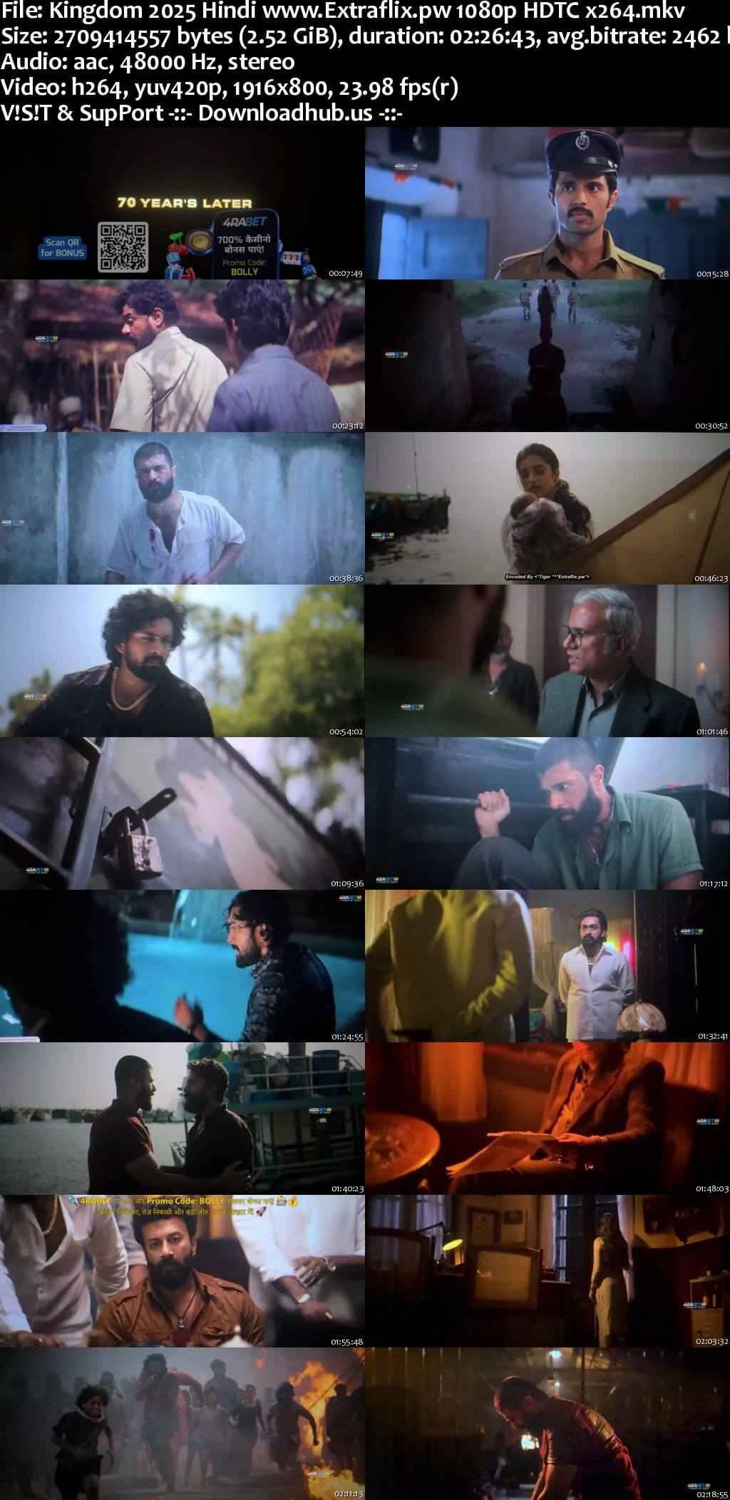 Kingdom 2025 Hindi Movie 1080p 720p 480p HDTC x264 HEVC