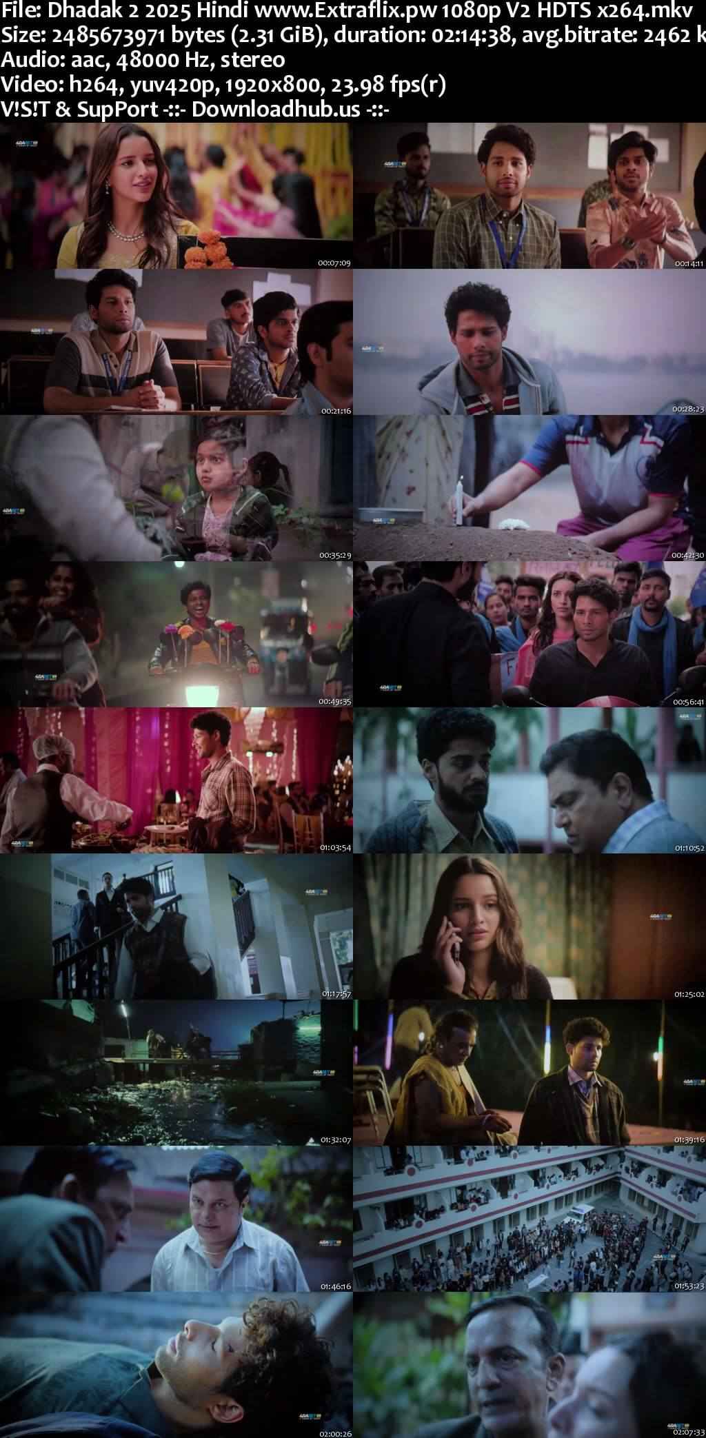 Dhadak 2 2025 Hindi Movie 1080p 720p 480p HDTS x264 HEVC Dhadak 2 2025 Hindi Movie 1080p 720p 480p HDTS x264 HEVC