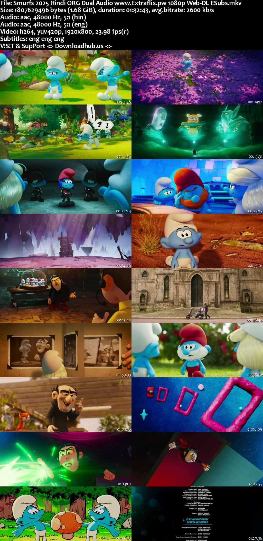 Smurfs 2025 Hindi ORG Dual Audio Movie DD5.1 4k 1080p 720p 480p Web-DL ESubs x264 HEVC Smurfs 2025 Hindi ORG Dual Audio Movie DD5.1 4k 1080p 720p 480p Web-DL ESubs x264 HEVC