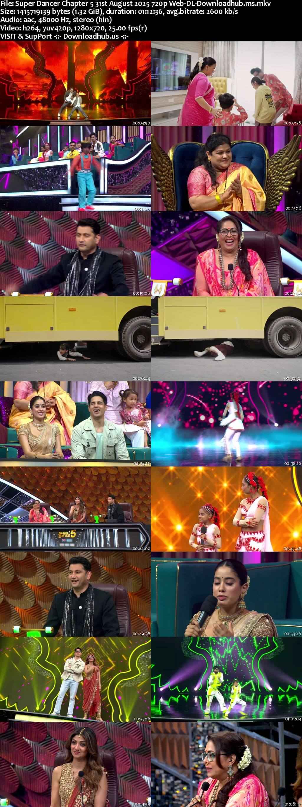 Super Dancer Chapter 5 31 August 2025 Episode 14 Web-DL 720p 480p