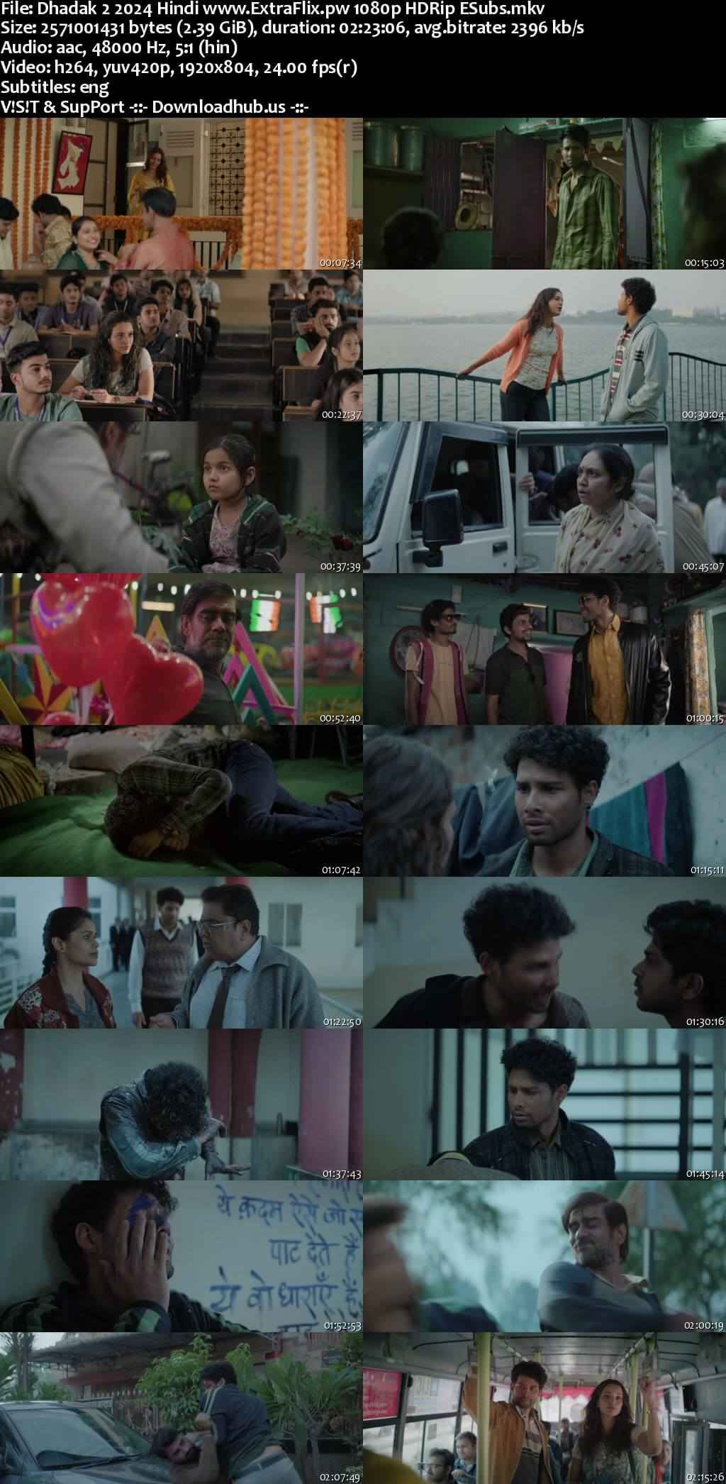 Dhadak 2 2025 Hindi Movie DD5.1 4k 1080p 720p 480p HDRip ESubs x264 HEVC