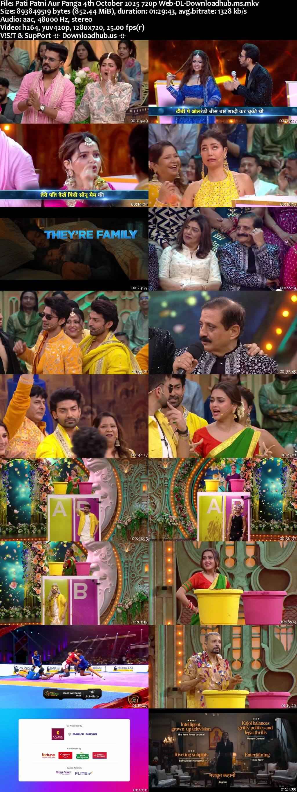 Pati Patni Aur Panga 4 October 2025 Episode 19 Web-DL 720p 480p