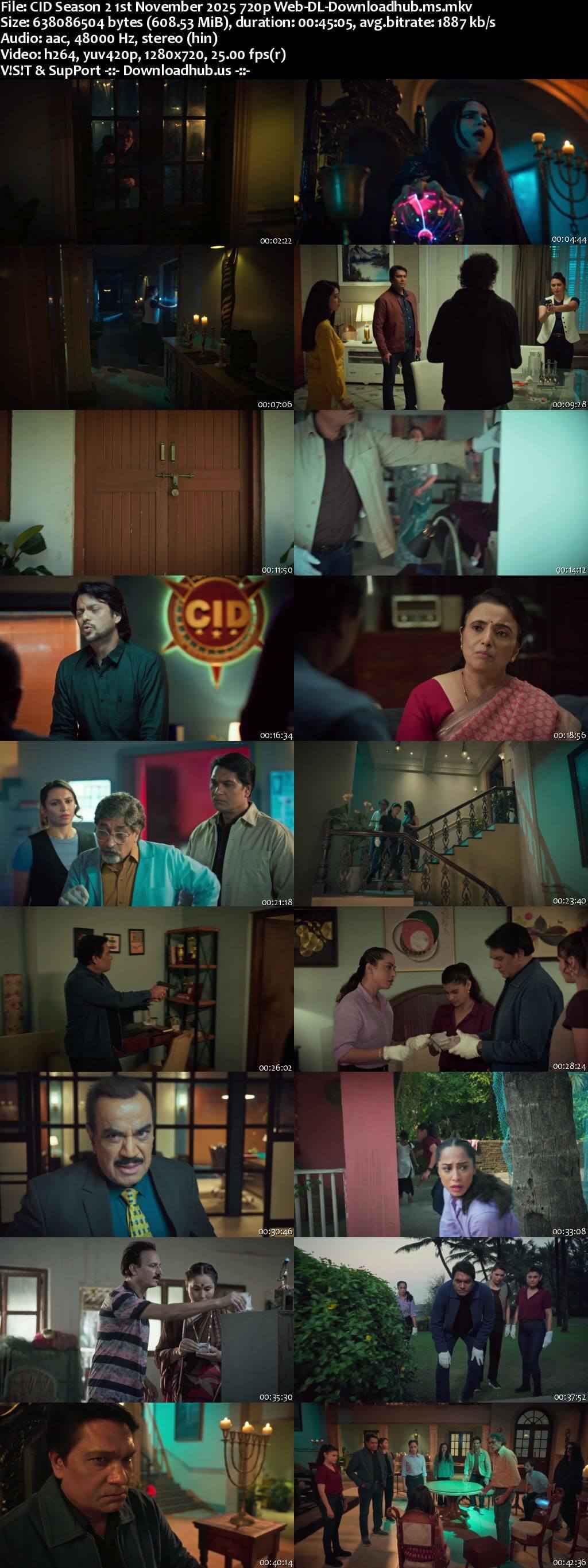 CID Season 2 1 November 2025 Episode 91 Web-DL 720p 480p