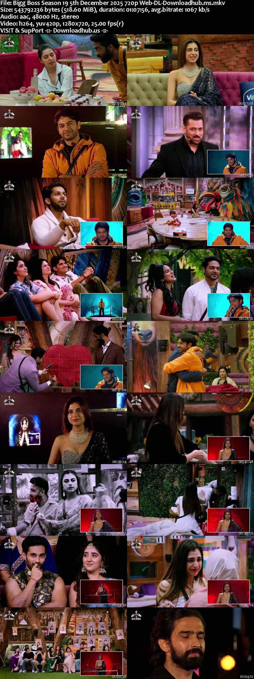 Bigg Boss Season 19 5 December 2025 Episode 104 Web-DL 720p 480p