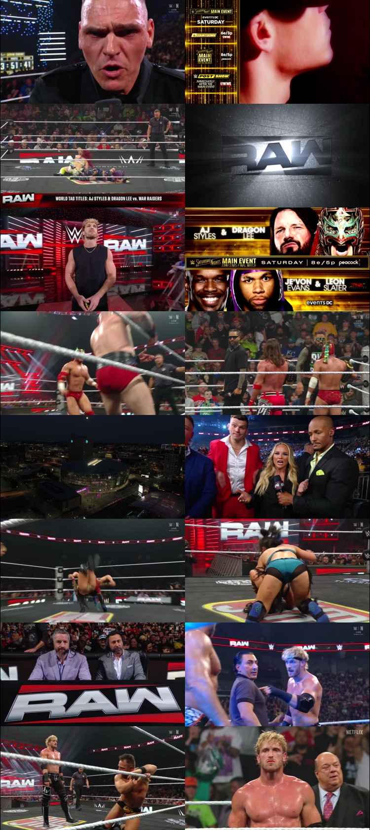 WWE Monday Night Raw 8th December 2025 1080p 720p 550MB WEBRip 480p