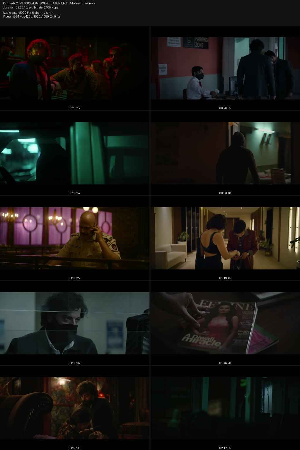 Kennedy 2023 Hindi Movie DD5.1 4k 1080p 720p 480p HDRip ESubs x264 HEVC