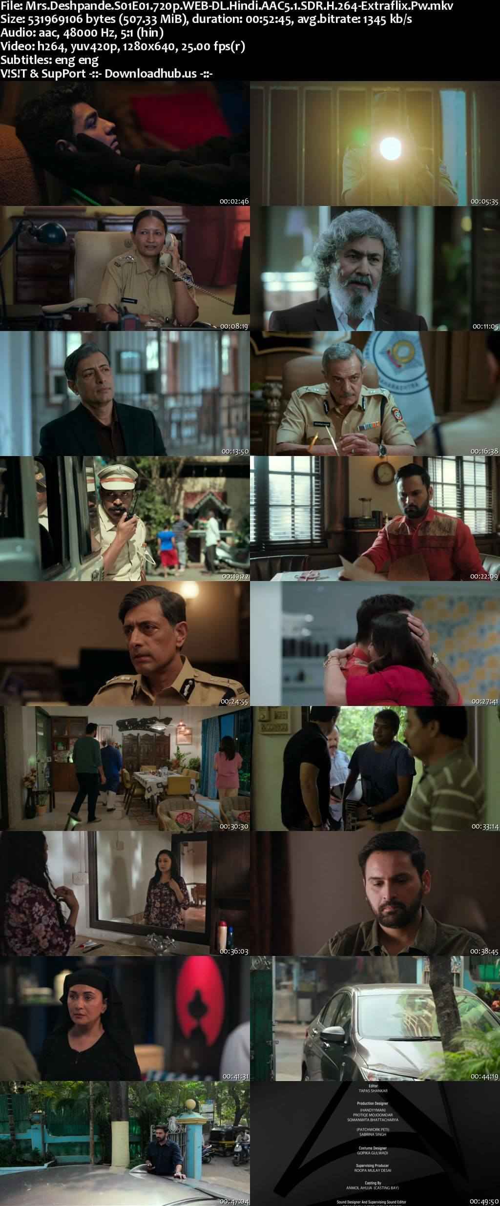 Mrs. Deshpande 2025 Hindi Season 01 Complete 1080p 720p 480p HDRip ESubs