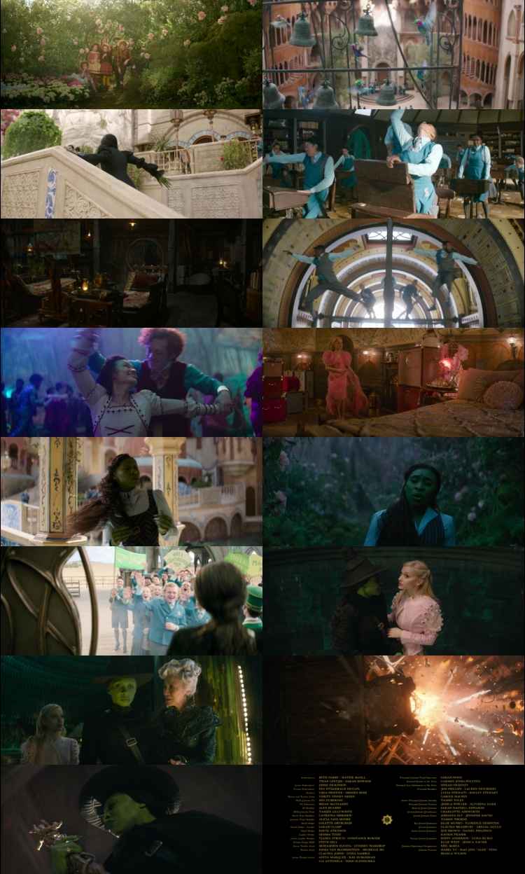 Wicked Part I 2024 Hindi ORG Dual Audio Movie DD5.1 4k 1080p 720p 480p Web-DL ESubs x264 HEVC