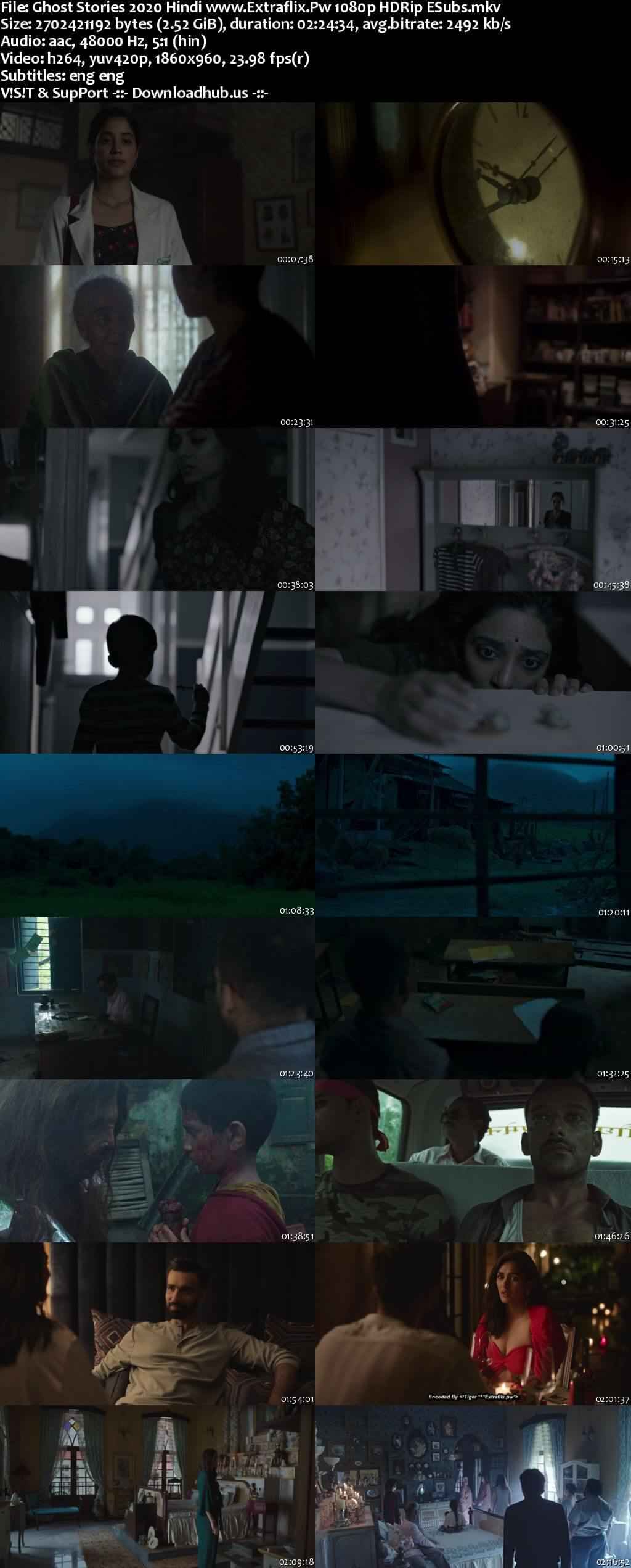 Ghost Stories 2020 Hindi Movie DD5.1 1080p 720p 480p HDRip ESubs x264 HEVC