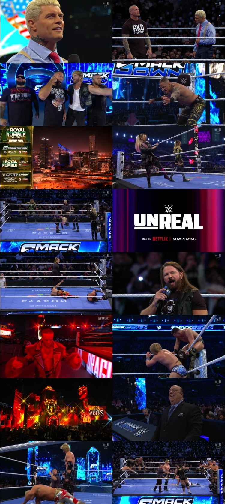 WWE Friday Night Smackdown 30th January 2026 WEBRip ESubs x264