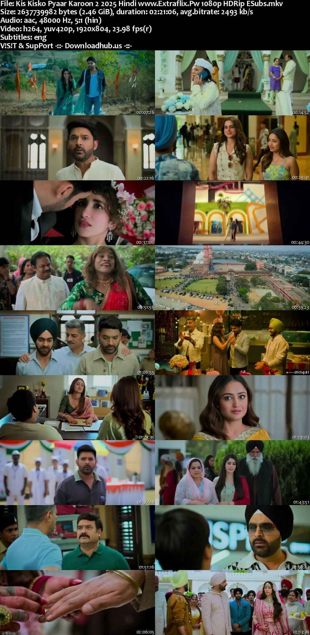 Kis Kisko Pyaar Karoon 2 2025 Hindi Movie DD5.1 4k 1080p 720p 480p HDRip ESubs x264 HEVC