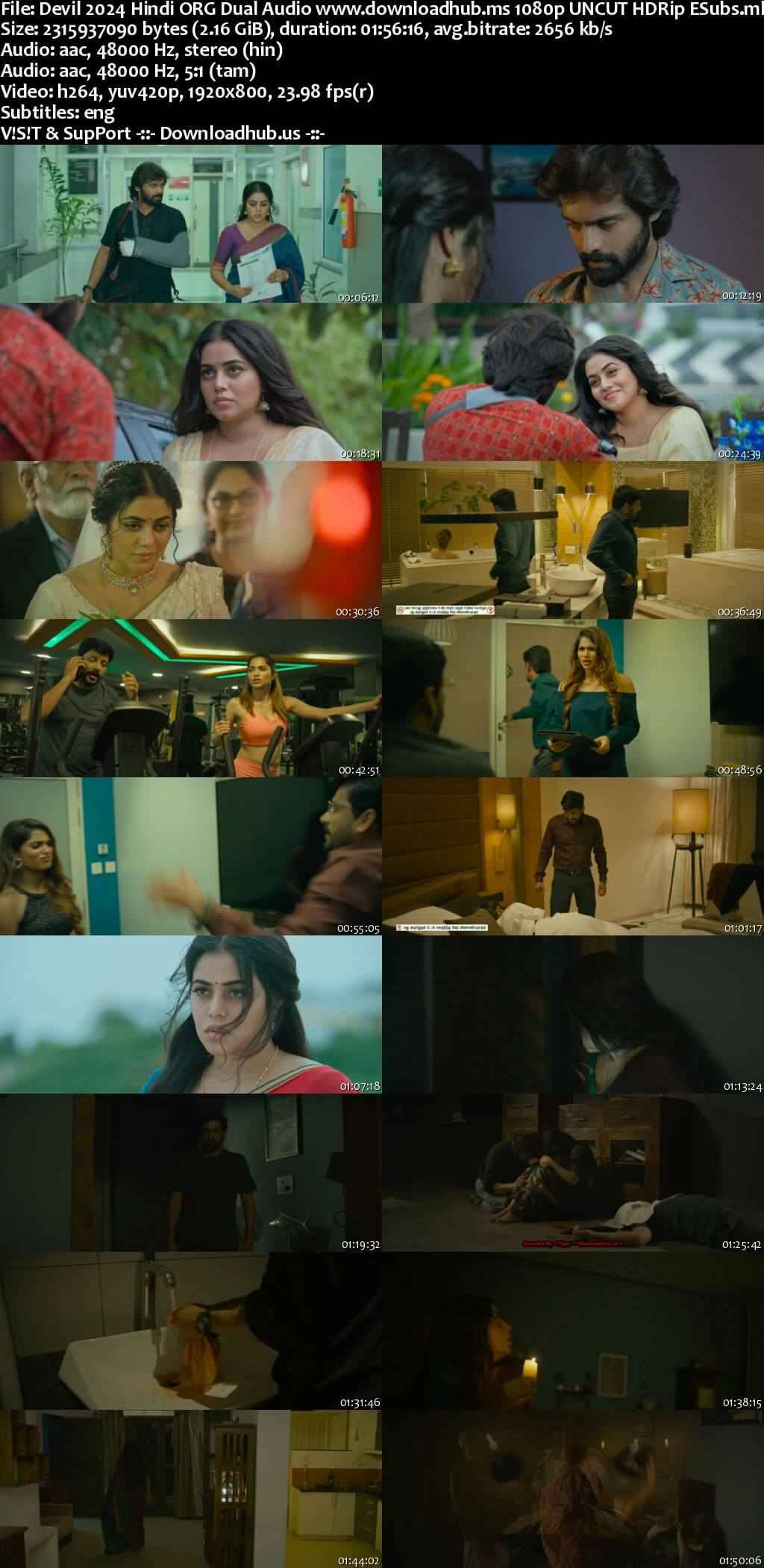 Devil 2024 Hindi ORG Dual Audio Movie DD2.0 1080p 720p 480p UNCUT HDRip ESubs HEVC